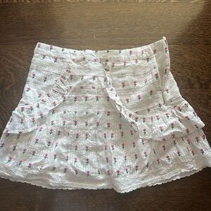 Loveshackfancy mini skirt 2